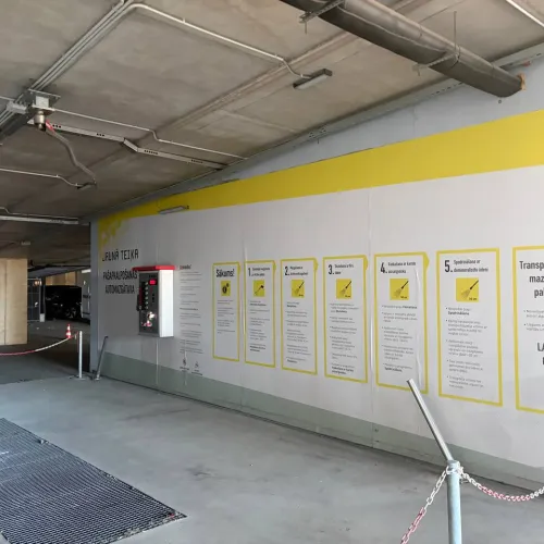 JT Carwash pa&scaron;apkalpo&scaron;anās automazgātava Gustava Zemgala gatvē 74B, Rīgā &ndash; mazgā&scaron;anas vieta stāvvietu ēkā