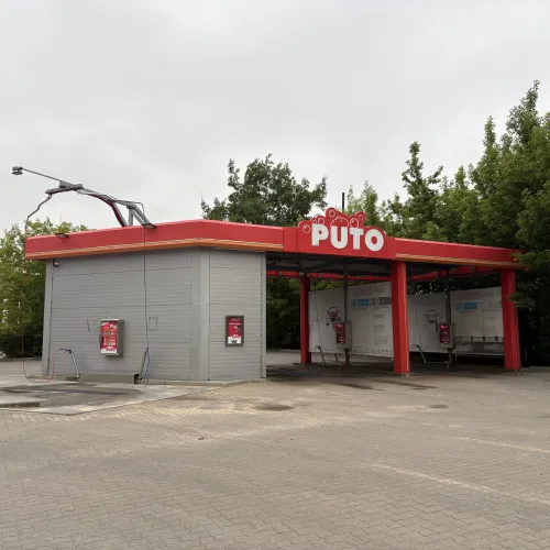 PUTO pa&scaron;apkalpo&scaron;anās automazgātava Lietuvas &scaron;osejā 2a, Jelgavā &ndash; nojume ar trim mazgā&scaron;anas vietām