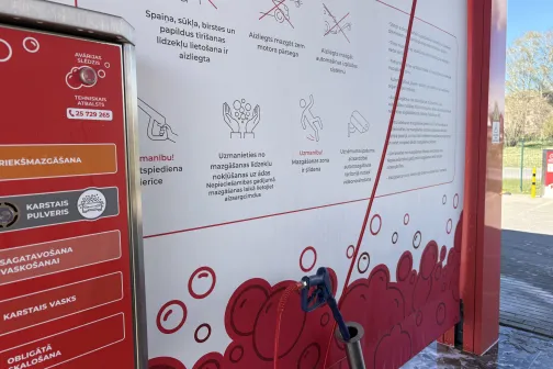 Lieto&scaron;anas noteikumi &ndash; spaiņa, sūkļa un birstes lieto&scaron;ana aizliegta &ndash; PUTO automazgātavā Lielvārdē
